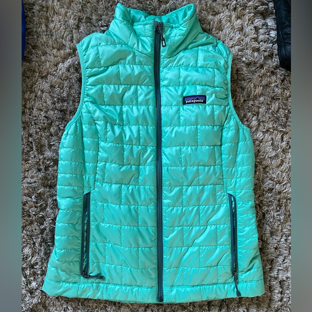 Teal Patagonia vest
